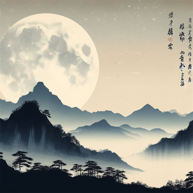 好时节，愿得年年，常见中秋月。