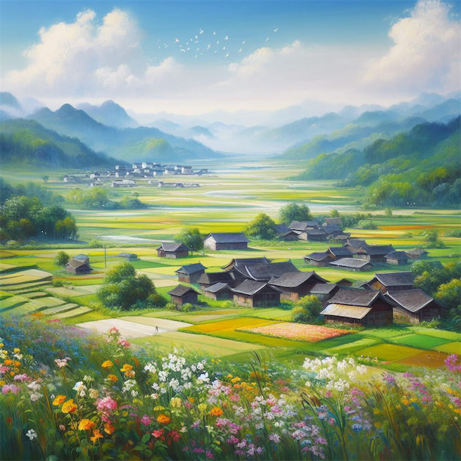 入春才七日，离家已二年。