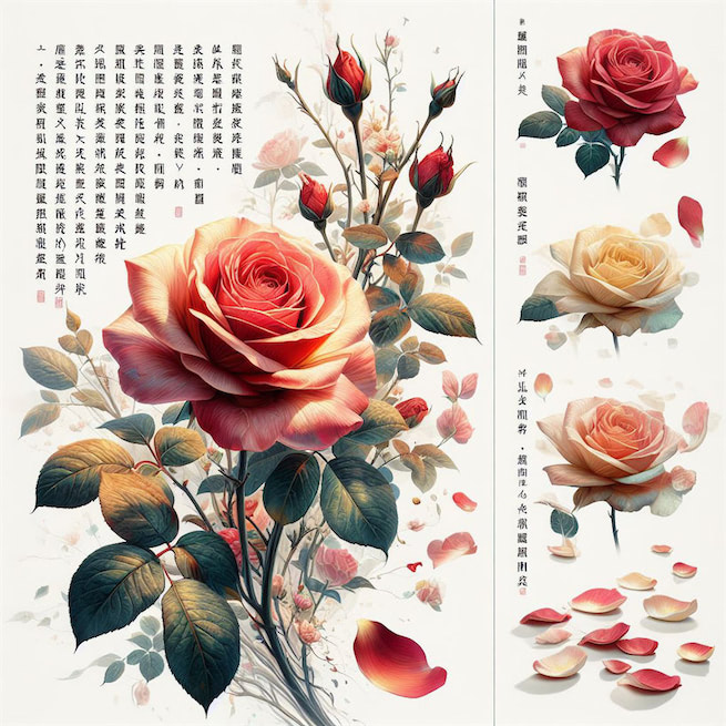 香非在蕊，香非在萼，骨中香彻。