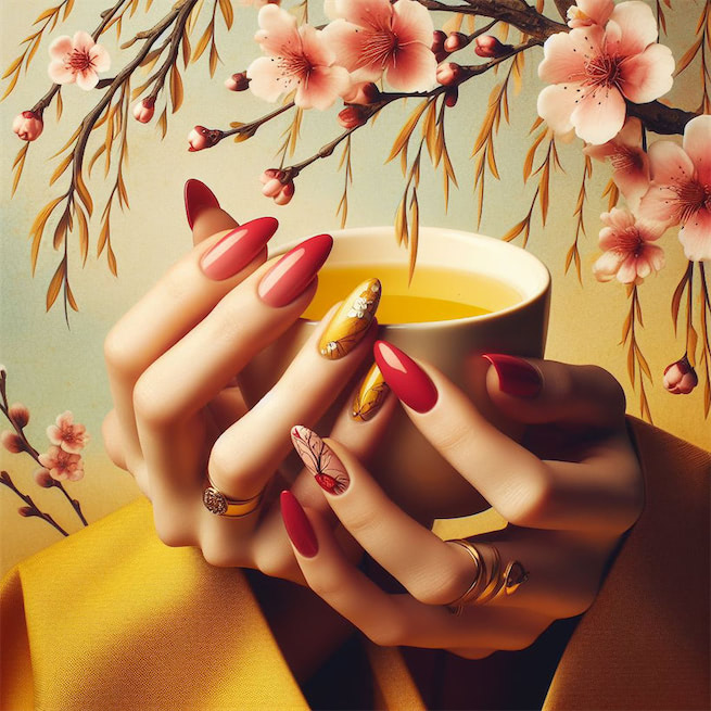 红酥手，黄縢酒，满城春色宫墙柳。