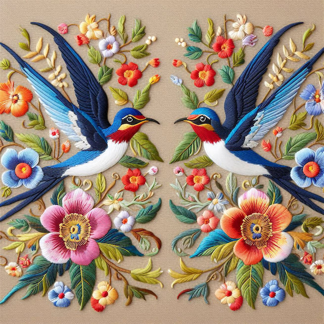 年年社日停针线。怎忍见、双飞燕。