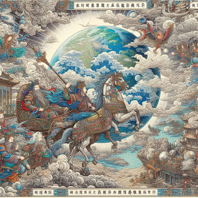 人间梦隔西风，算天上、年华一瞬。 Poster