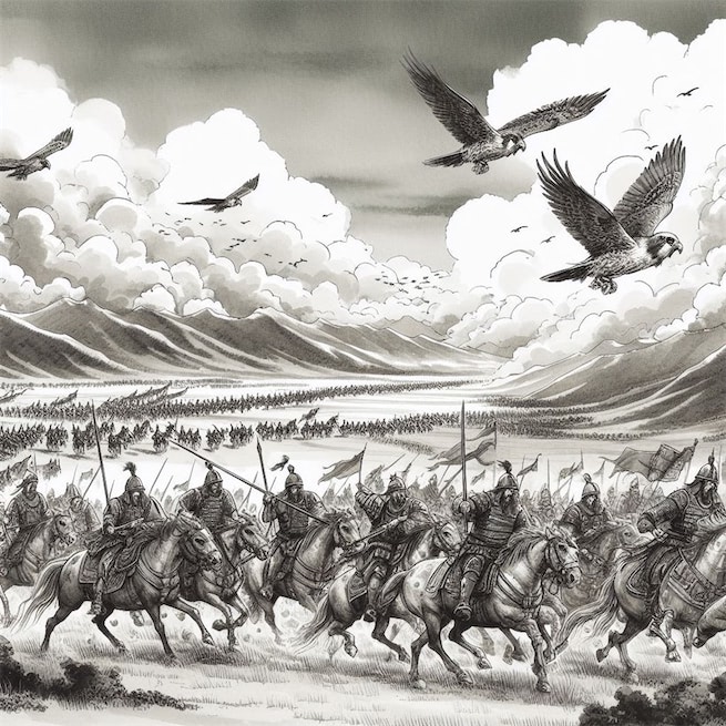 铁马云雕久绝尘，柳营高压汉营春。