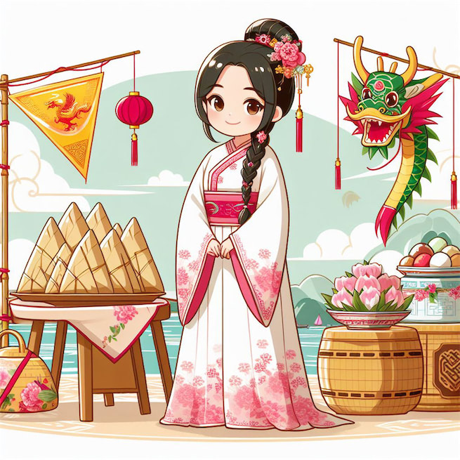 宫衣亦有名，端午被恩荣。