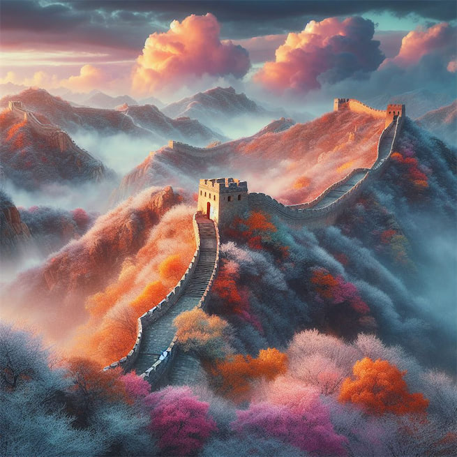 霜威出塞早，云色渡河秋。