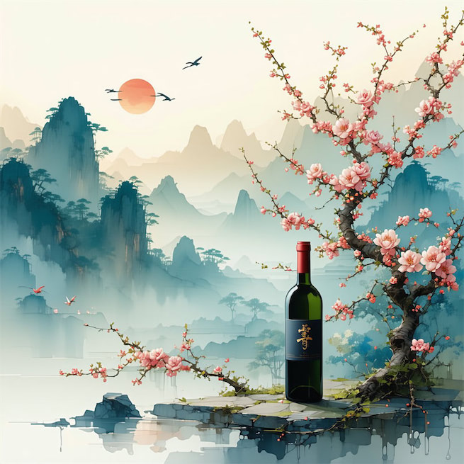 何期今日酒，忽对故园花。