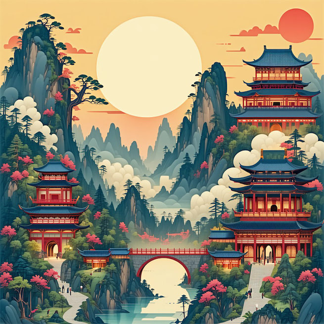 一寸丹心图报国，两行清泪为思亲。 Poster