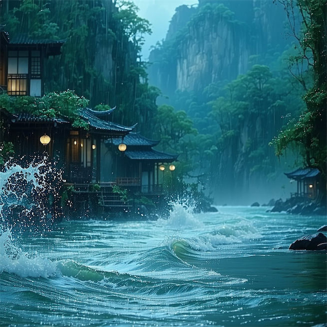 苦雨思白日，浮云何由卷。