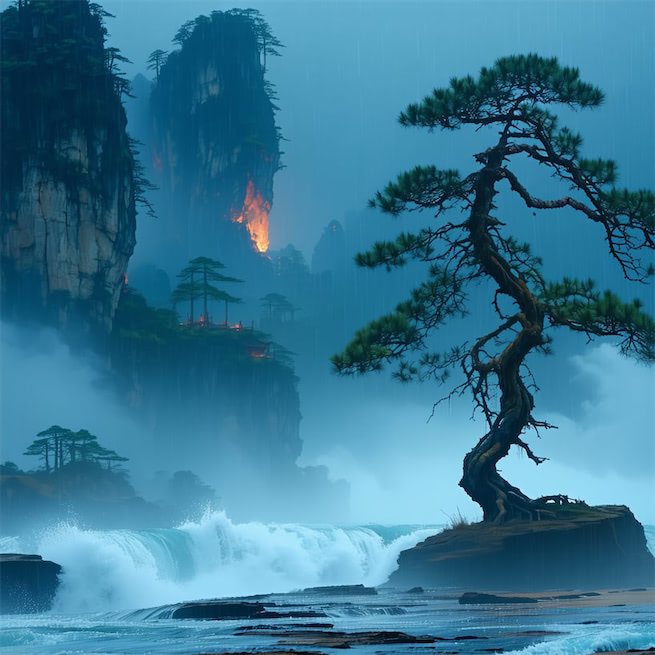 东风杨柳欲青青。烟淡雨初晴。