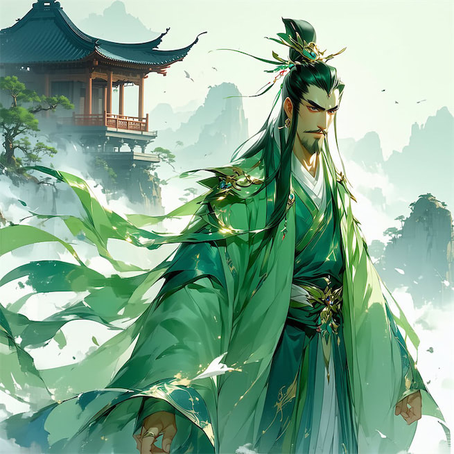 伤心桥下春波绿，曾是惊鸿照影来。