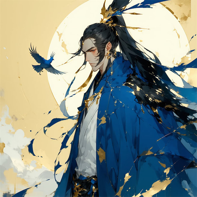 马作的卢飞快，弓如霹雳弦惊。