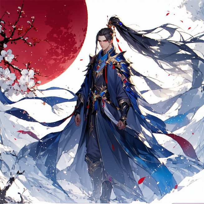 香炉初上日，瀑水喷成虹。