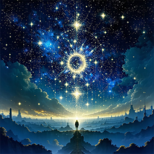 迟迟钟鼓初长夜，耿耿星河欲曙天。