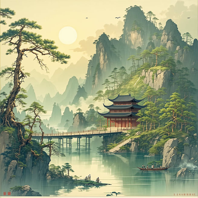 人言落日是天涯，望极天涯不见家。 Poster