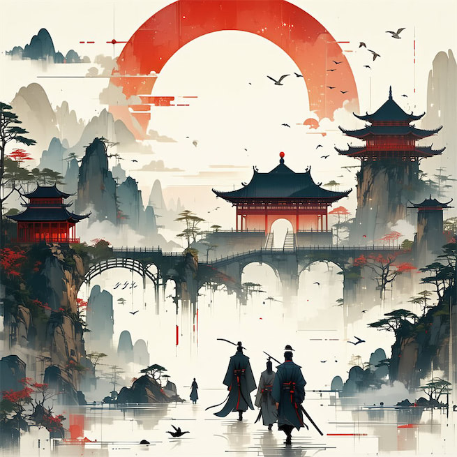 人言落日是天涯，望极天涯不见家。