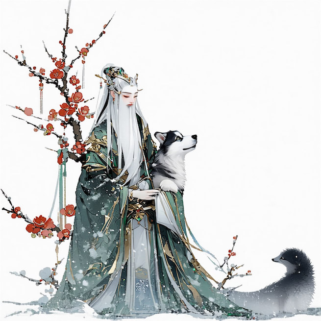 朔风吹散三更雪，倩魂犹恋桃花月。