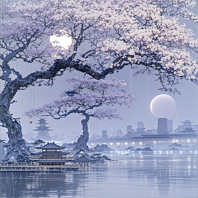 菡萏香连十顷陂，小姑贪戏采莲迟。