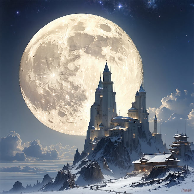 星垂平野阔，月涌大江流。