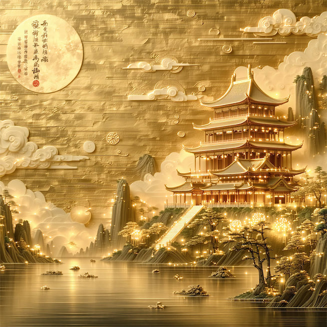 金吾不禁夜，玉漏莫相催。 Poster