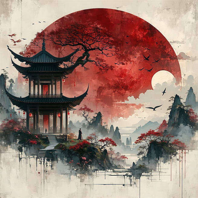 贫居往往无烟火，不独明朝为子推。 Poster