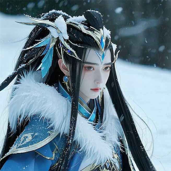 看雪飞、苹底芦梢，未如鬓白。 Poster