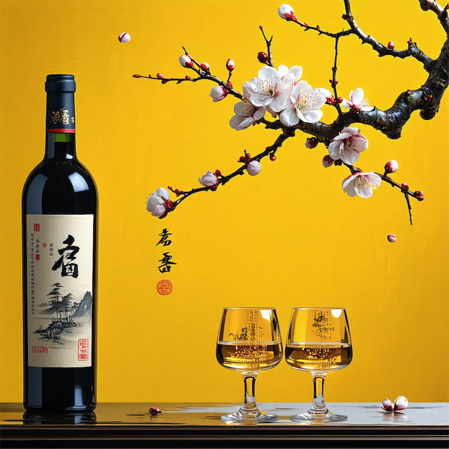 把酒看花想诸弟，杜陵寒食草青青。 Poster