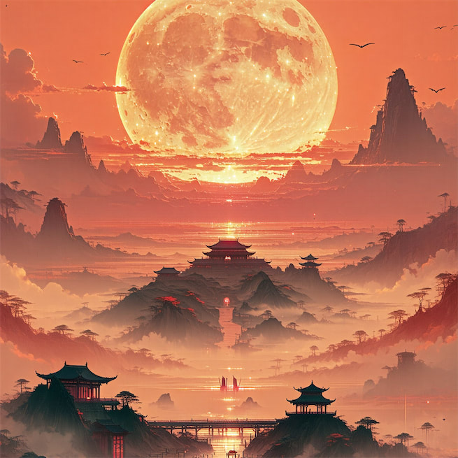 遥知未眠月，乡思在渔歌。