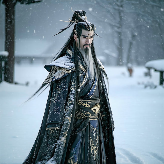 有梅无雪不精神，有雪无诗俗了人。