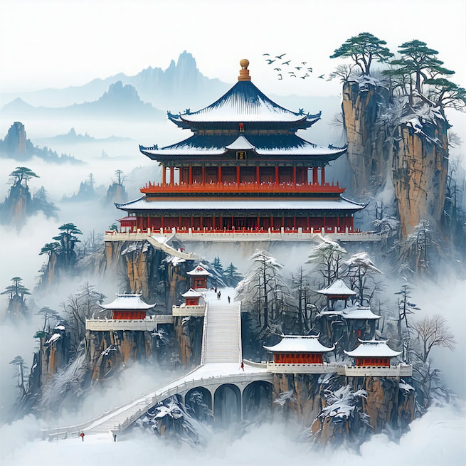 有梅无雪不精神，有雪无诗俗了人。