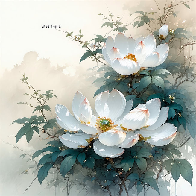 断无蜂蝶慕幽香，红衣脱尽芳心苦。 Poster