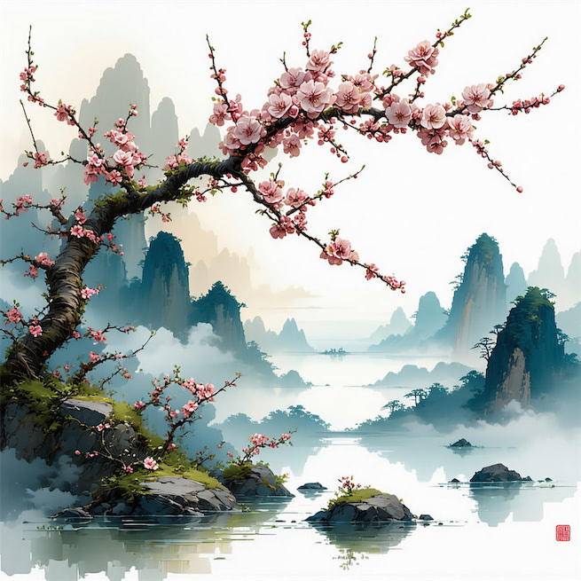 长江一帆远，落日五湖春。