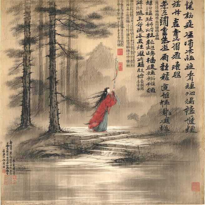 青梅如豆柳如眉，日长蝴蝶飞。 Poster