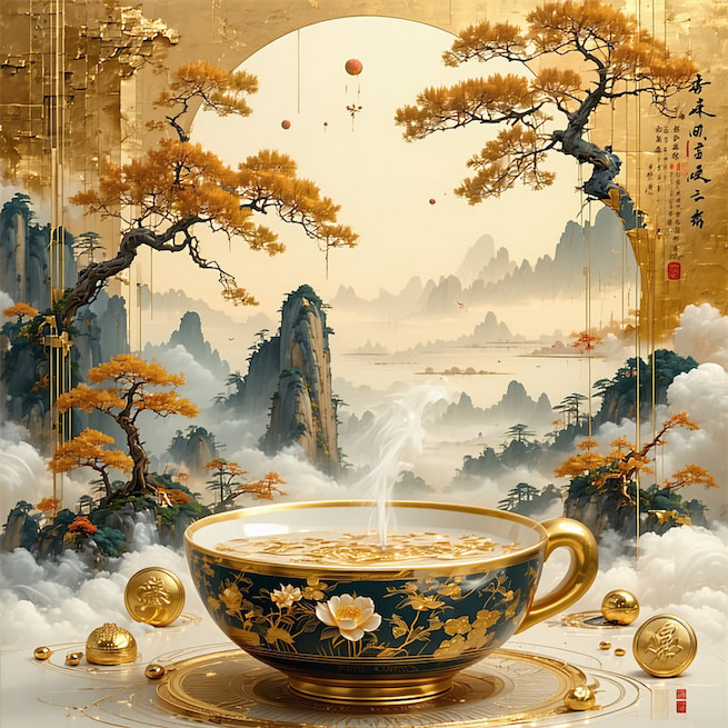 玉漏银壶且莫催，铁关金锁彻明开。