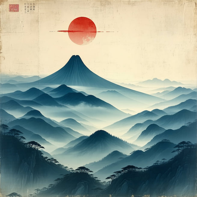 归装渐理君知否？笑指庐山古涧藤。