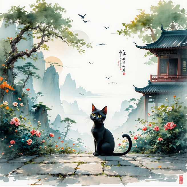 是无猫邪，是不会蓄猫也。