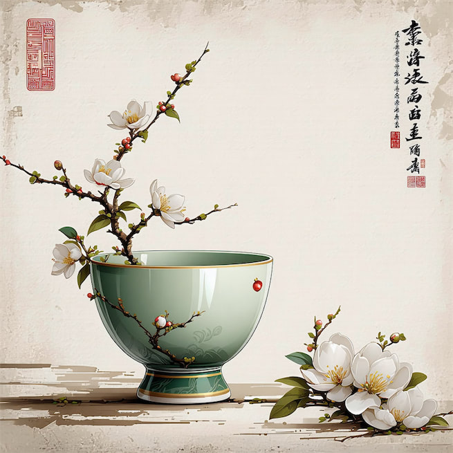 独写菖蒲竹叶杯，蓬城芳草踏初回。