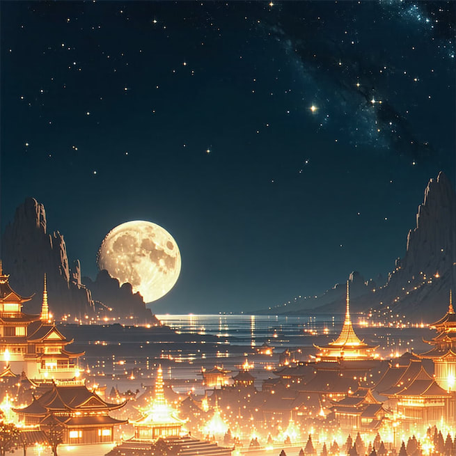 今年元夜时，月与灯依旧。 Poster