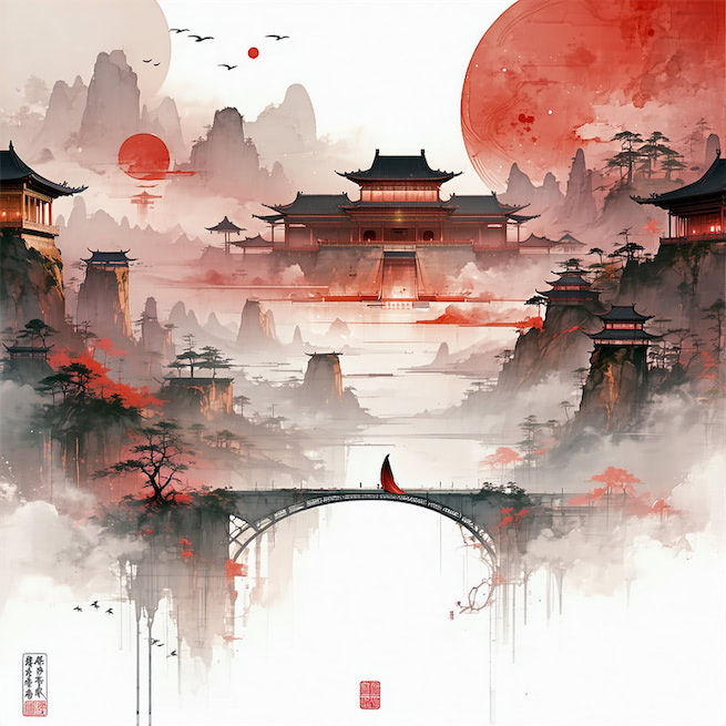 二秋叶神媛，七夕望仙妃。