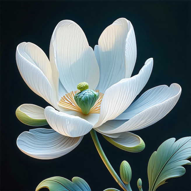 寻常百种花齐发，偏摘梨花与白人。