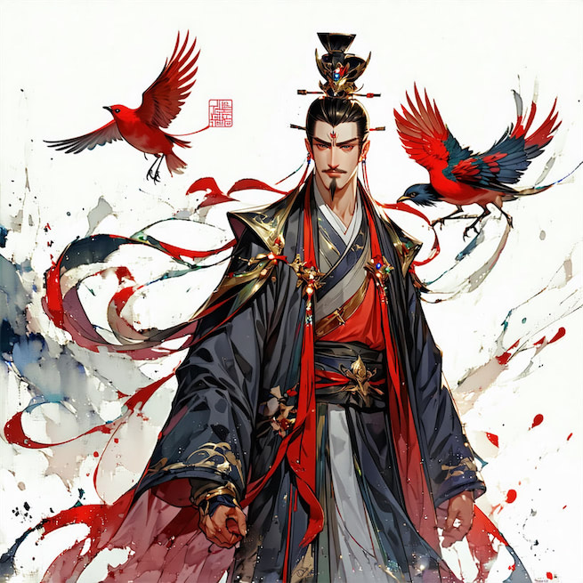 秋声万户竹，寒色五陵松。