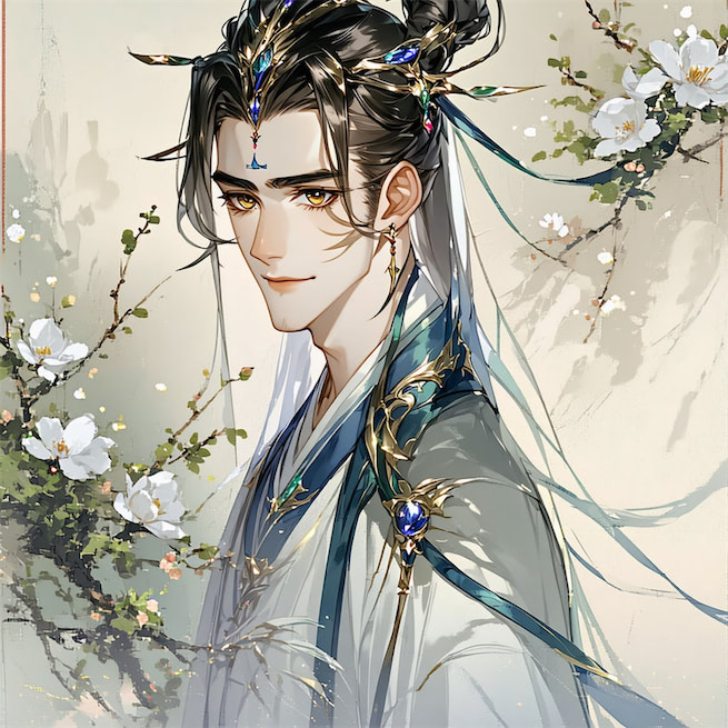 万里婵娟，几许雾屏云幔。