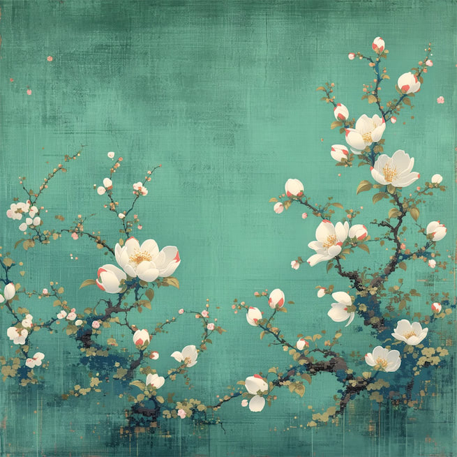 来日绮窗前，寒梅著花未。 Poster