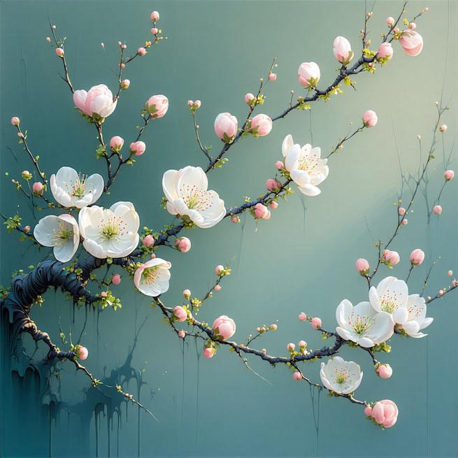 春游浩荡，是年年、寒食梨花时节。 Poster