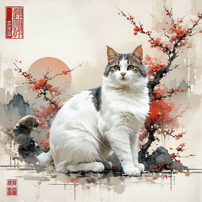 是无猫邪，是不会蓄猫也。 Poster