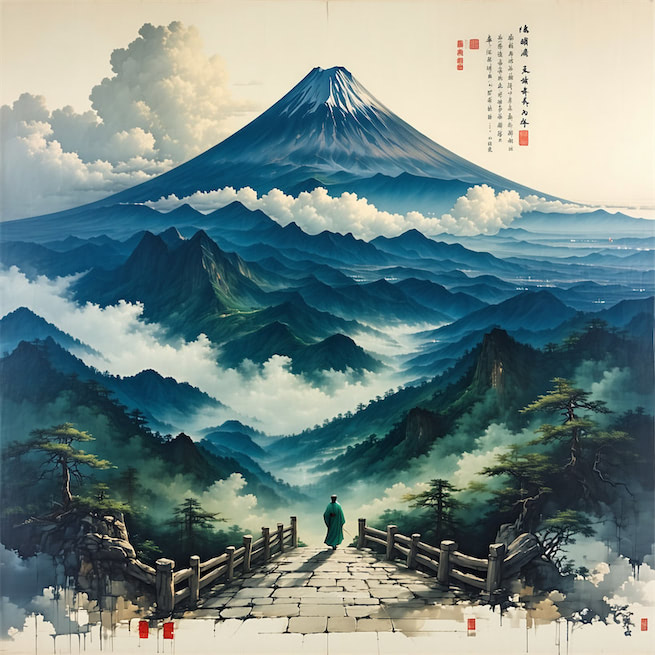 鹅湖山下稻粱肥，豚栅鸡栖半掩扉。 Poster