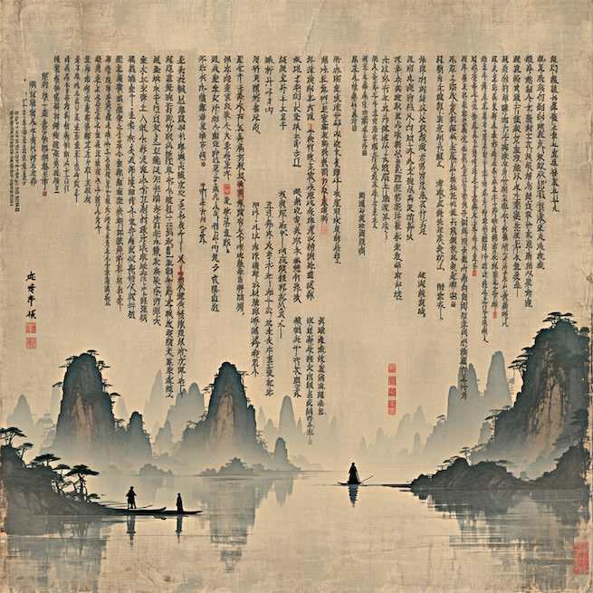 骑牛远远过前村，短笛横吹隔陇闻。