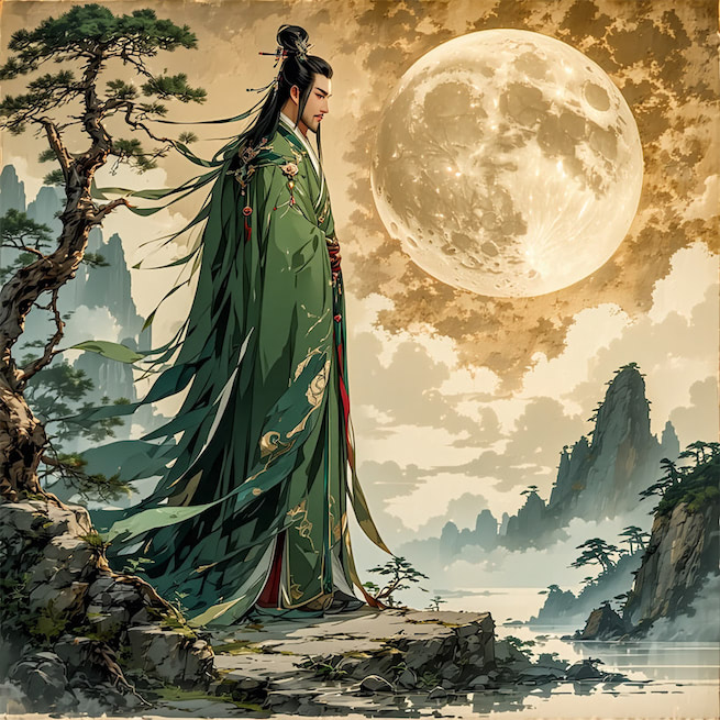 骑牛远远过前村，短笛横吹隔陇闻。