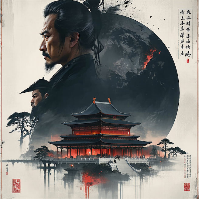 鹤发垂肩尺许长，离家三十五端阳。