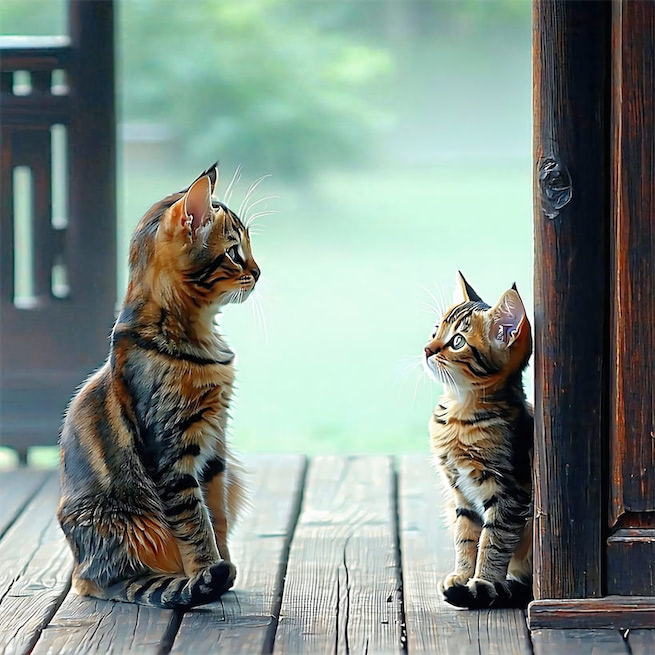 是无猫邪，是不会蓄猫也。