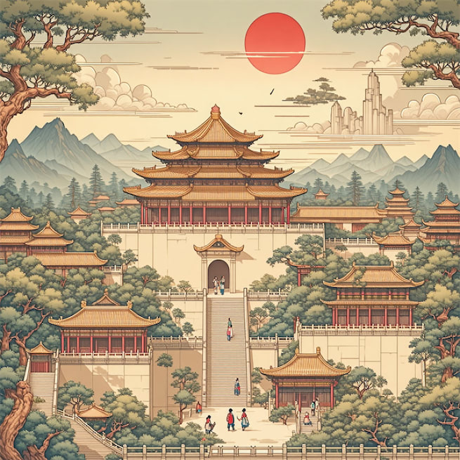 树阴满地日当午，梦觉流莺时一声。